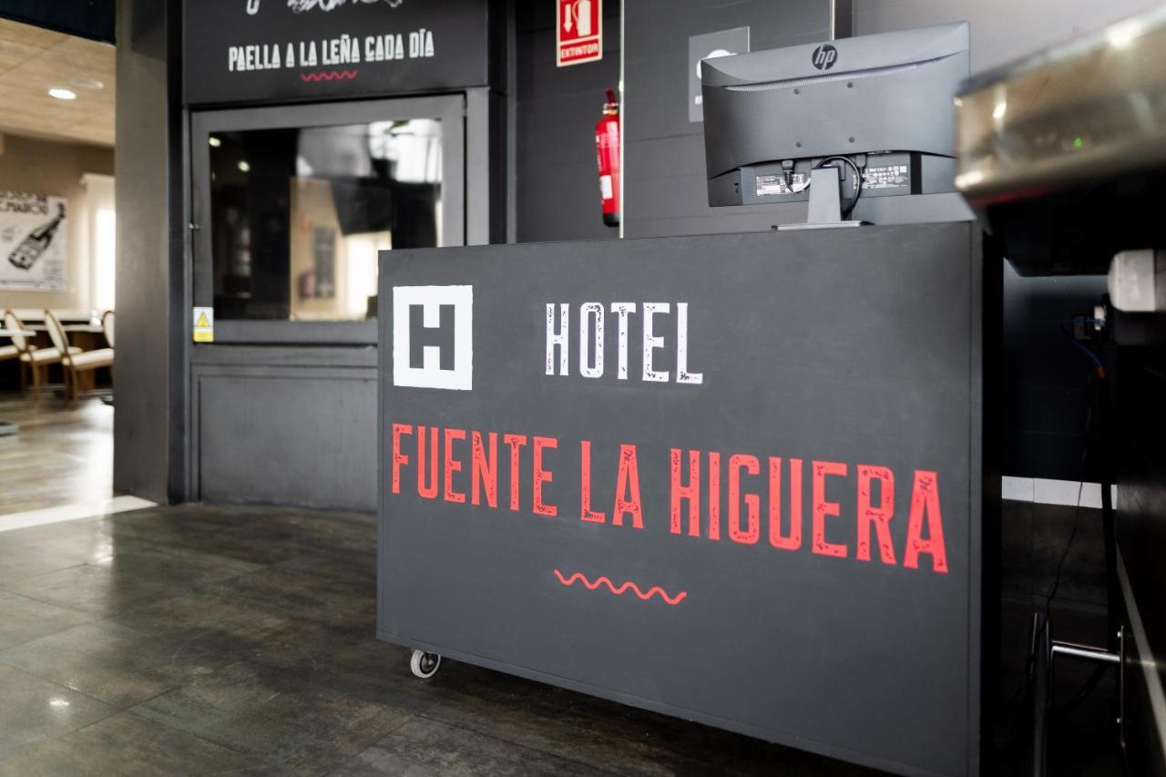 As Hoteles Fuente La Higuera Direccion Albacete La Font de la Figuera Exterior foto